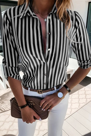 Charlotte Beaumont | Classic Striped Shirt For Women