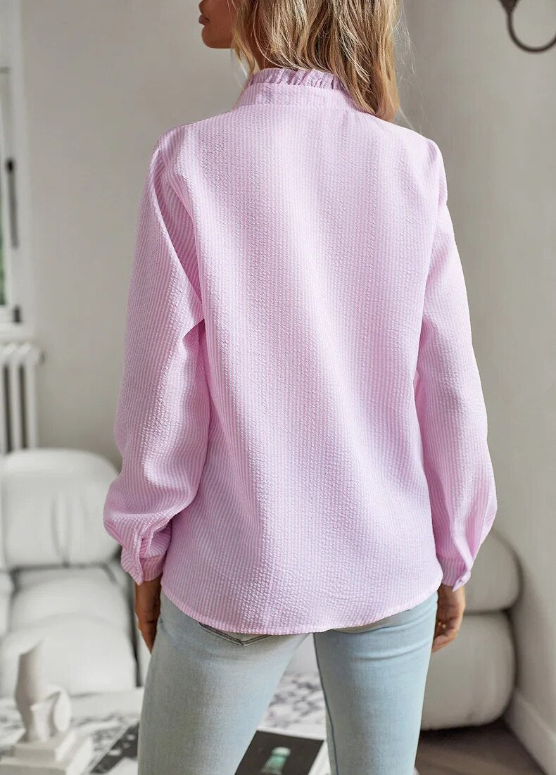 Charlotte Beaumont | Ruffle Blouse For Women