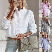 Charlotte Beaumont | Ruffle Blouse For Women