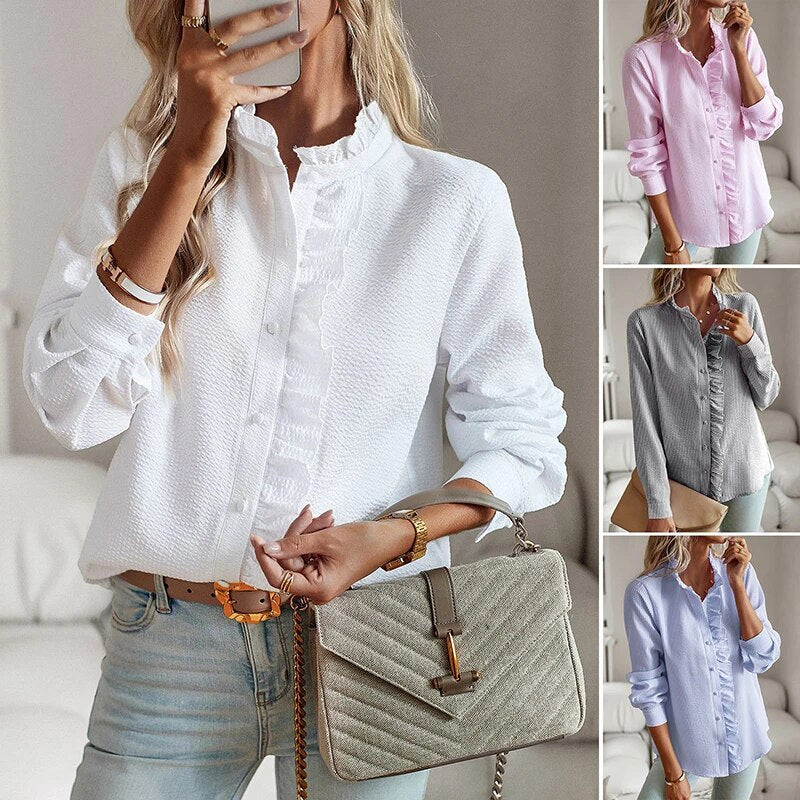 Charlotte Beaumont | Ruffle Blouse For Women