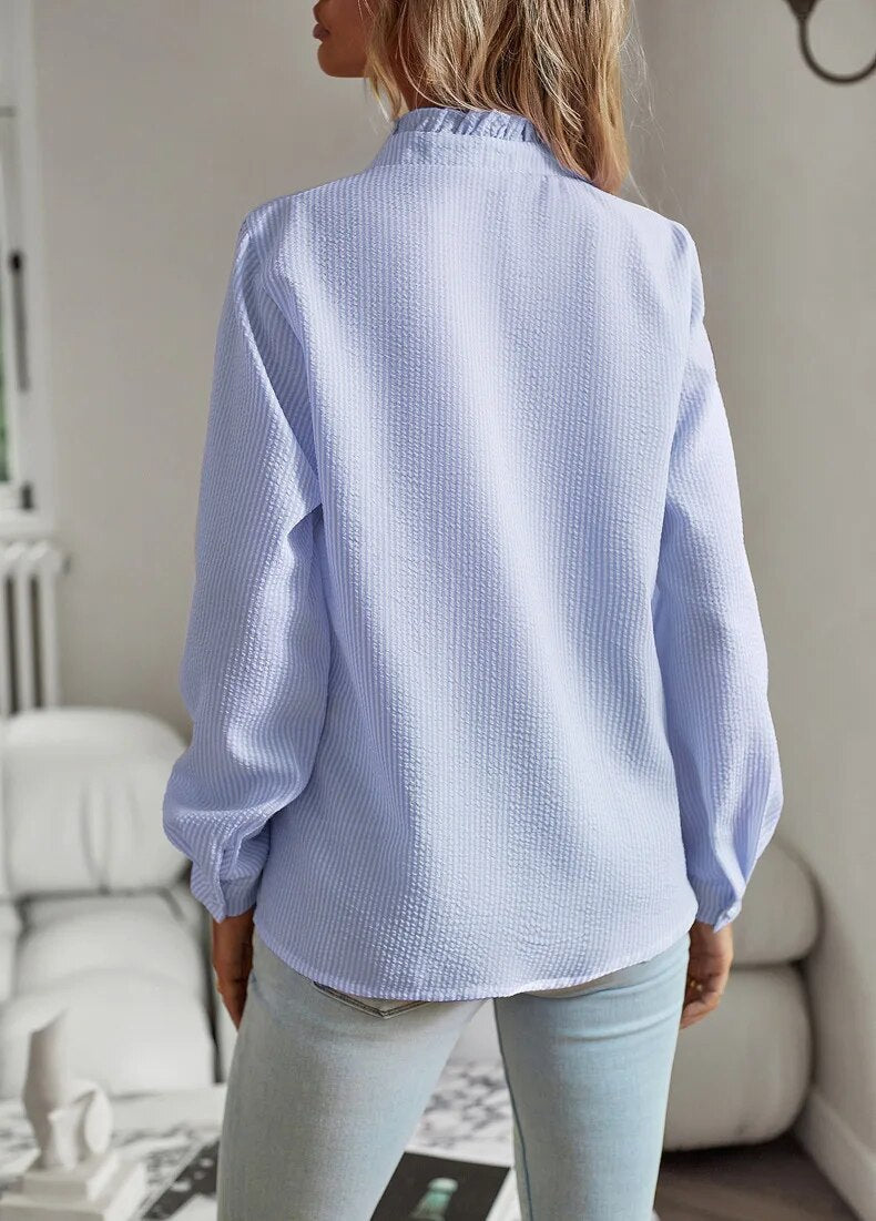 Charlotte Beaumont | Ruffle Blouse For Women
