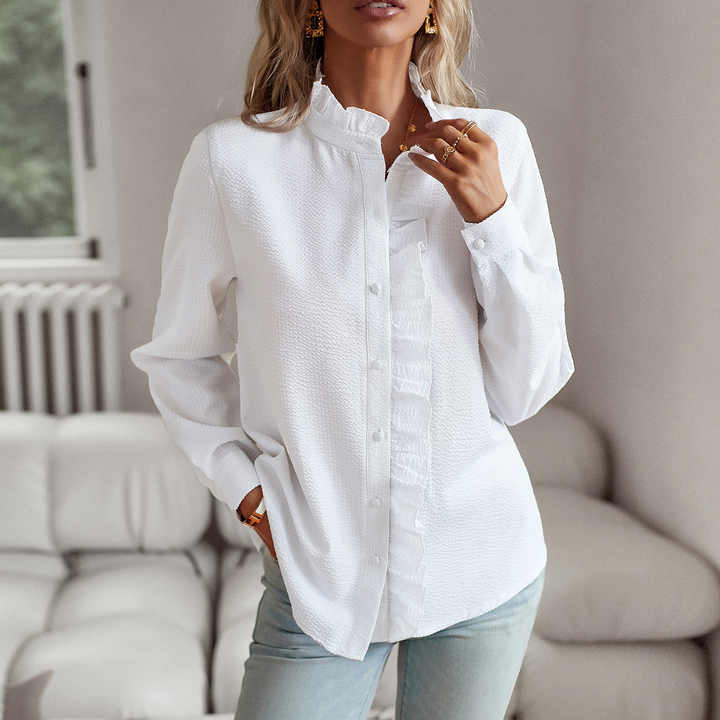 Charlotte Beaumont | Ruffle Blouse For Women