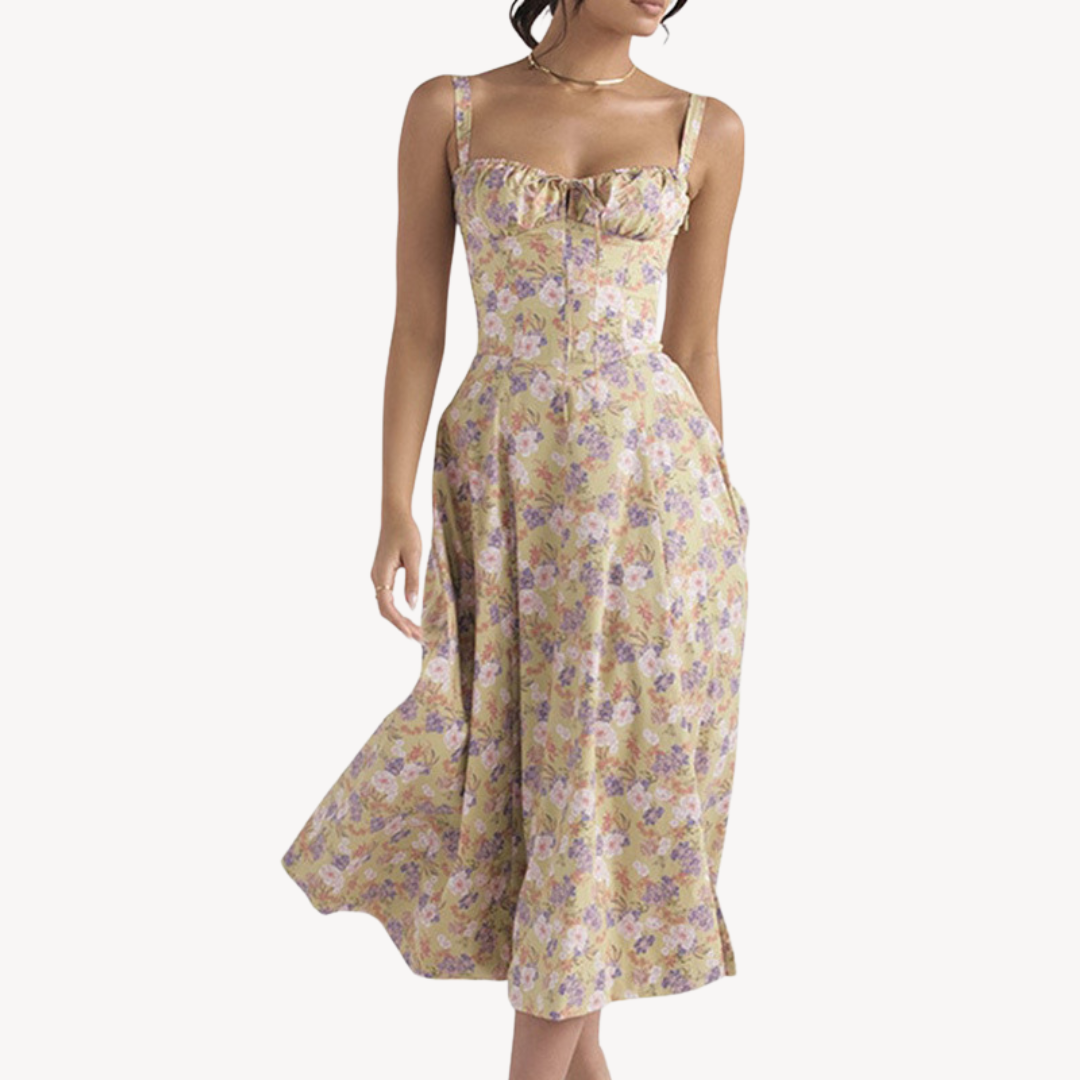 Charlotte Dubois | Floral Midi Summer Dress