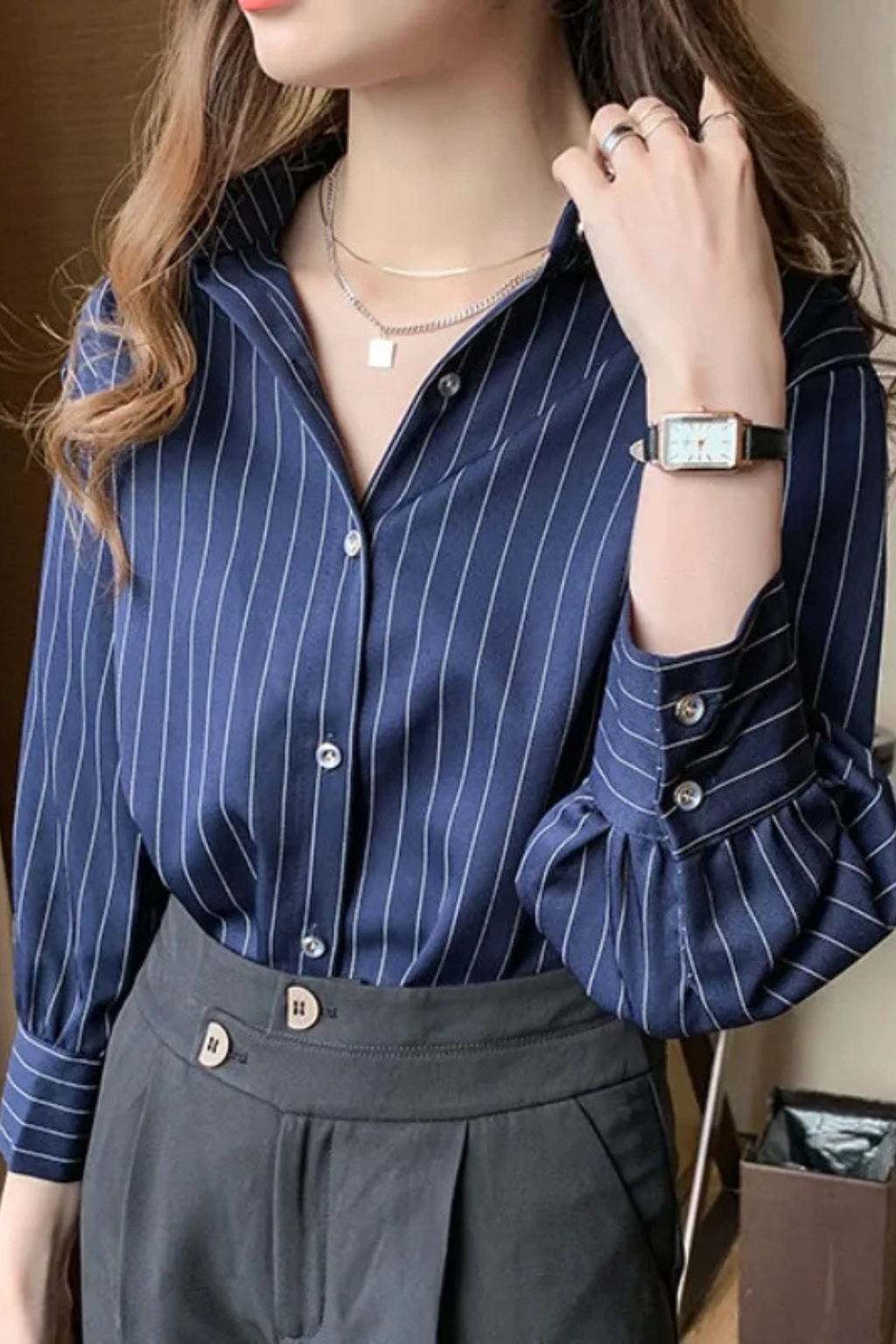 Charlotte Kensington | Striped Blouse For Women