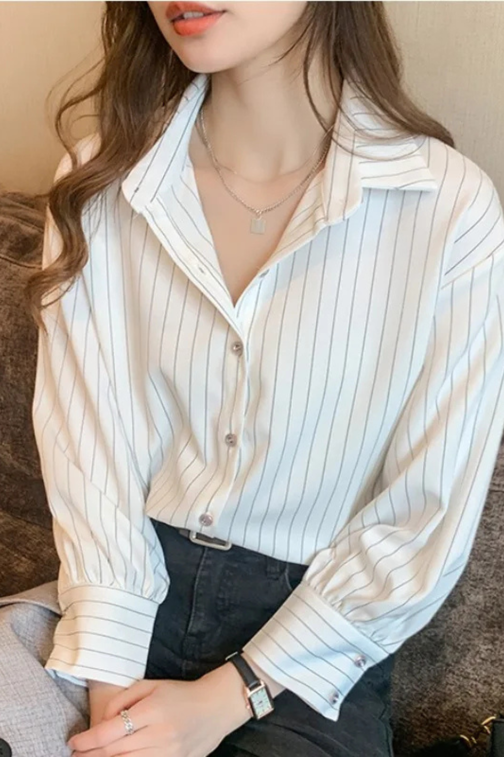 Charlotte Kensington | Striped Blouse For Women
