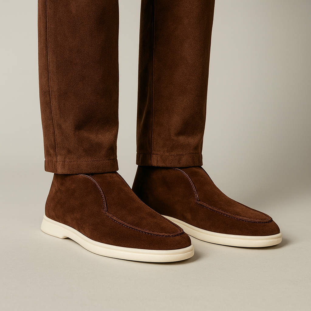 Luca Romano | Simple Low-Top Sneakers in Premium Leather