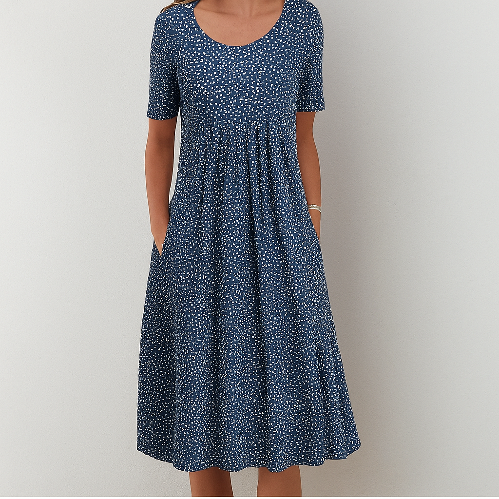 Zoe Dawson | Floral Puff Sleeve Midi Dress