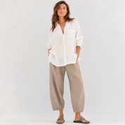 Colette Moreau | Relaxed Linen Trousers