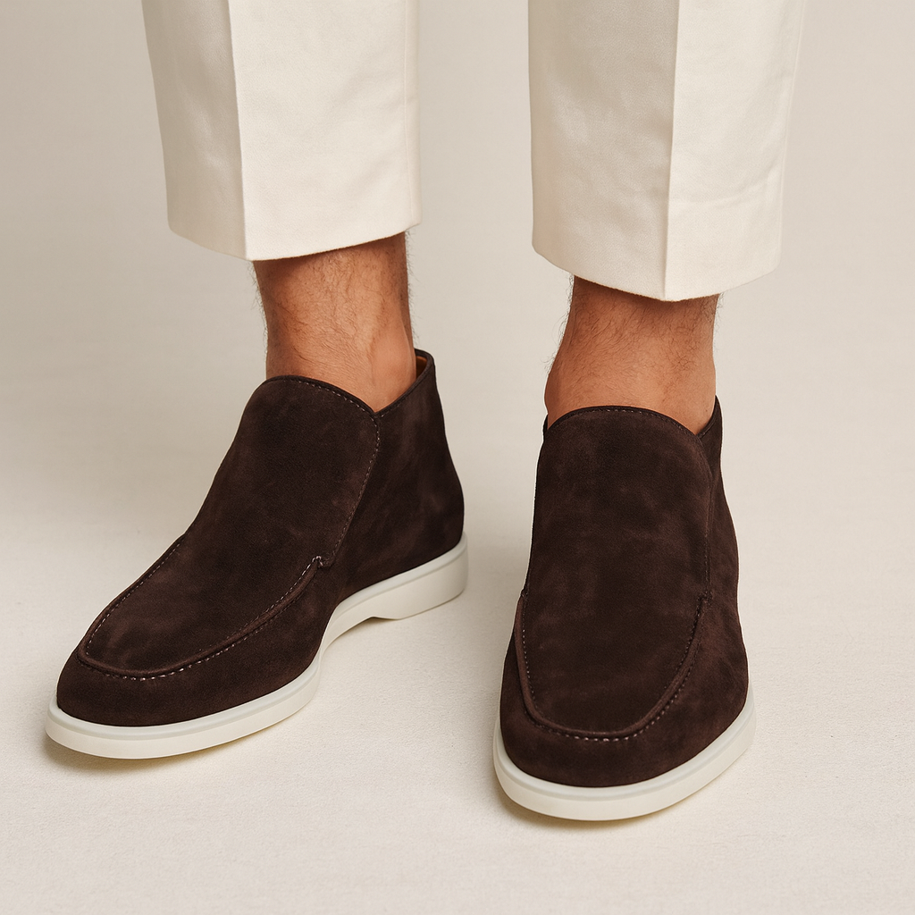 Luca Devereaux | Suede Loafers with Timeless Elegance