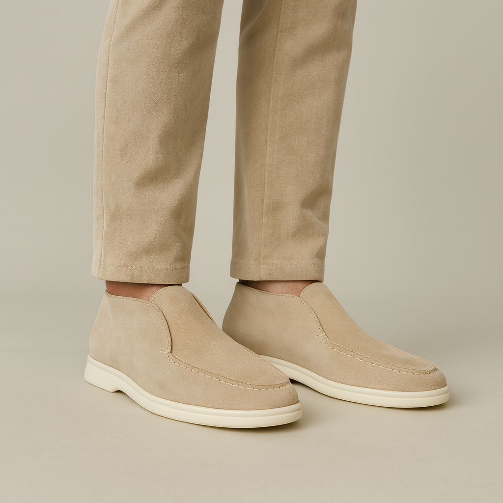 Luca Romano | Simple Low-Top Sneakers in Premium Leather