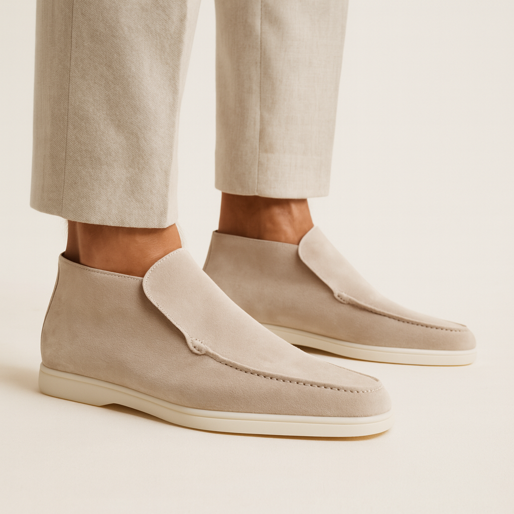 Luca Devereaux | Suede Loafers with Timeless Elegance