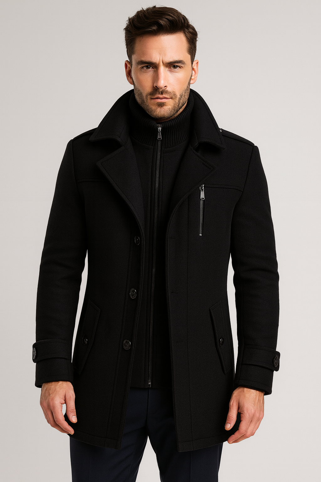 Breitenberg Laurent | Luxury Men's Coat for Winter and Fall