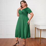 Chiara Bellini | Plus Size Green Maxi Dress