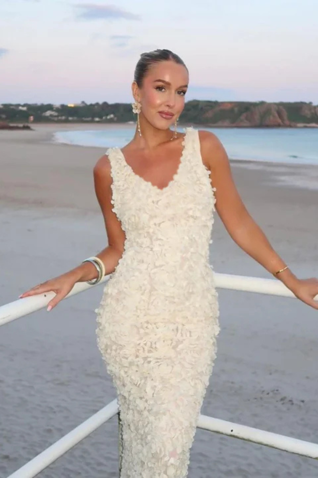 Chloé Beaumont | Floral Lace Mini Dress For Women
