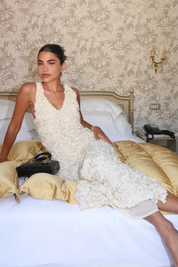 Chloé Beaumont | Floral Lace Mini Dress For Women