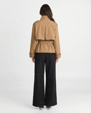 Chloé Beaumont | Utility Belted Jacket For Women