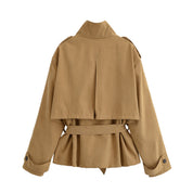 Chloé Beaumont | Utility Belted Jacket For Women