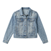 Chloé Dubois | Classic Washed Denim Jacket For Women