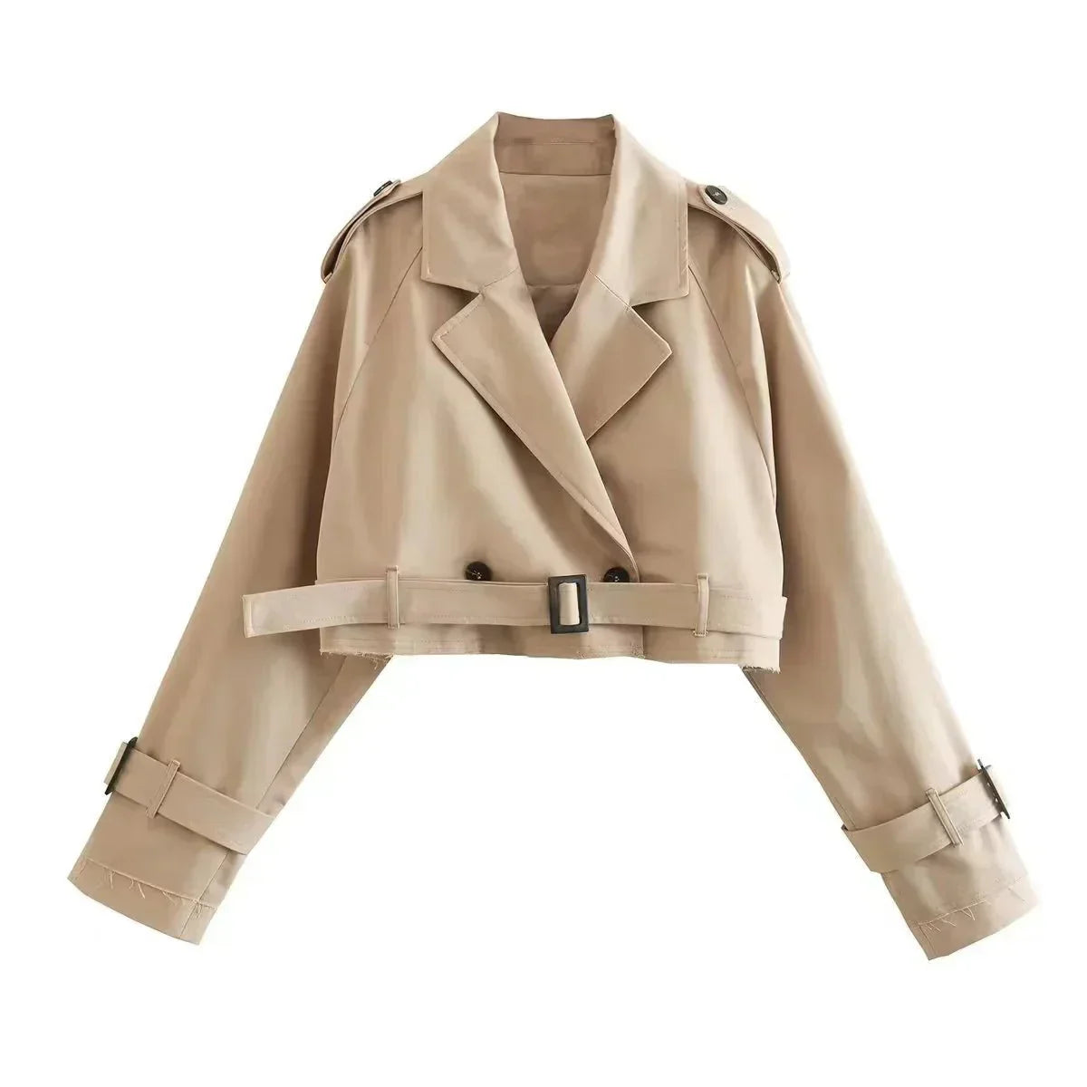Chloé | Cropped Tailored Trench Jacket For Women