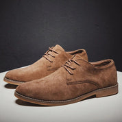 Christian Hunter | Suede Derby Shoes For Men