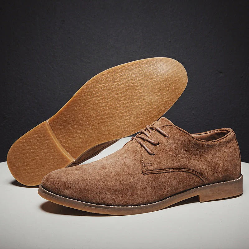 Christian Hunter | Suede Derby Shoes For Men