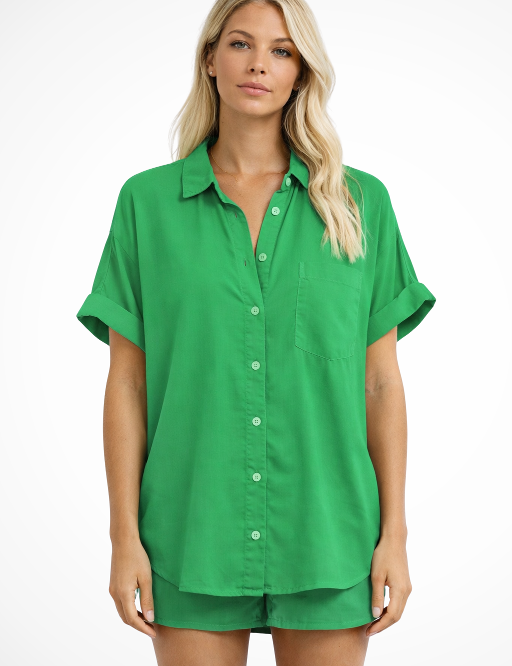 Clara Beaumont | Casual Button-Up Blouse For Women