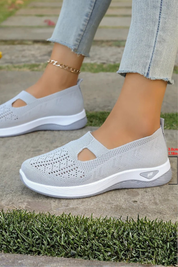 Clara Beaumont | Comfort Knit Slip-On Shoes For Women