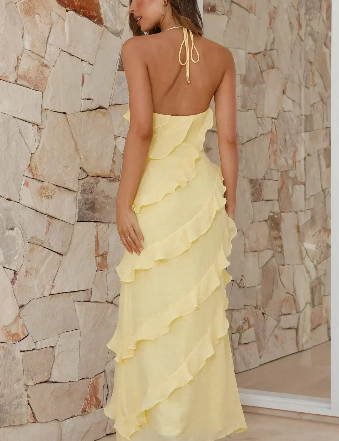 Clarisse_Montreux_Womens_Ruffle_Maxi_Wedding_Dress_Halter_Neck_Tiered_Layers_215272517599618.webp