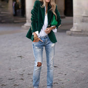 Claudine Vasseur | Élodie Slim Fit Blazer for Women