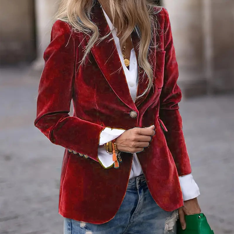Claudine Vasseur | Élodie Slim Fit Blazer for Women