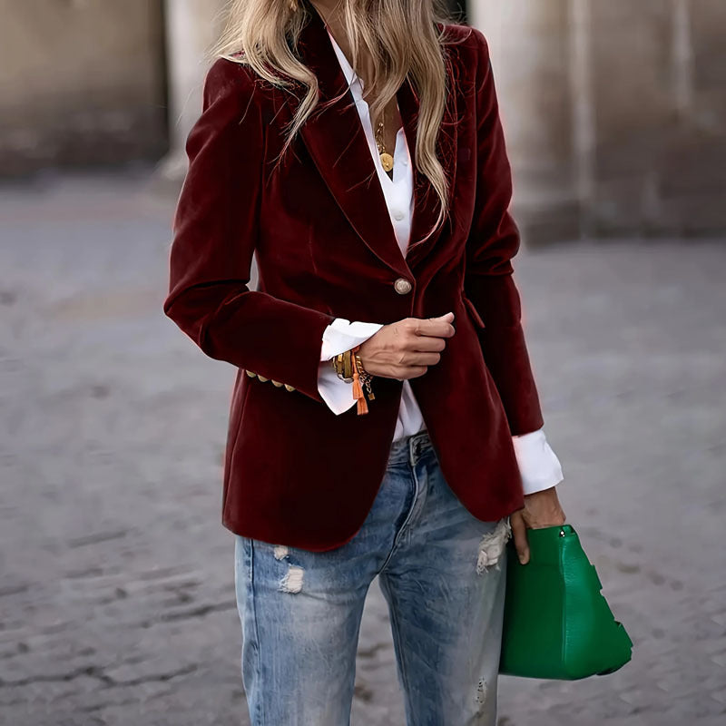 Claudine Vasseur | Élodie Slim Fit Blazer for Women