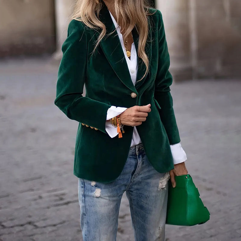 Claudine Vasseur | Élodie Slim Fit Blazer for Women