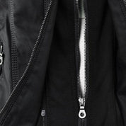 Marnie Ashcombe | Leather Jacket With Hood For Women