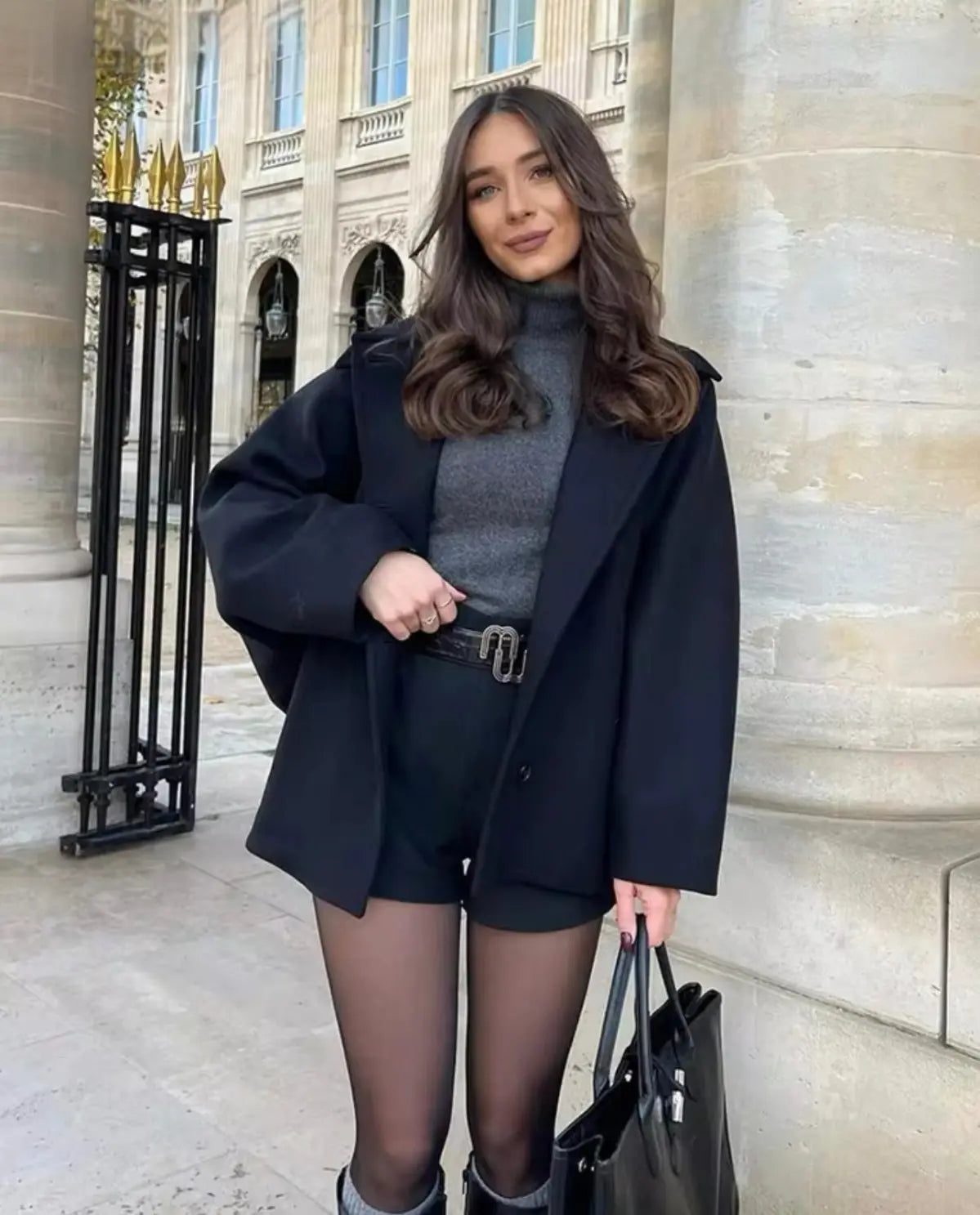 Clotilde Renvier | Women's Oversized Camel Wool Coat Autumn Winter