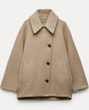 Clotilde Renvier | Women's Oversized Camel Wool Coat Autumn Winter