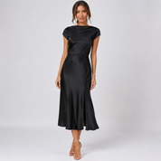 Colette Fairmont | Women’s Slip Dress – Midi Length with Minimalist Silhouette