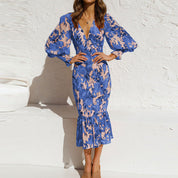 Colette Renaud | Floral Midi Dress For Women