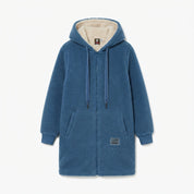 Cressida Oakley | Sherpa Fleece Hooded Longline Jacket