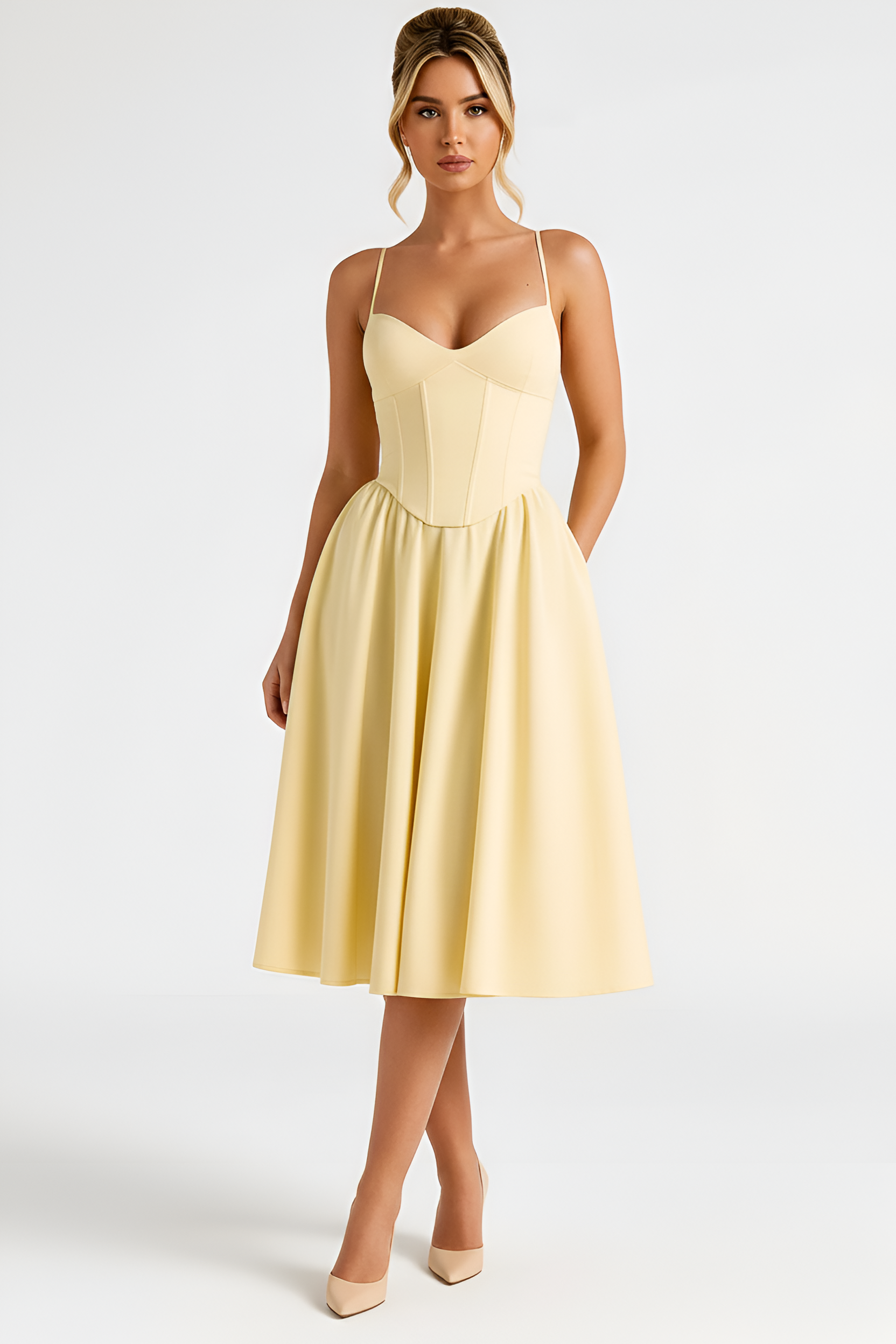 Dahlia Lancaster | A-line Midi Dress