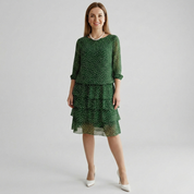 Dahlia Westbrook | Polka Dot Midi Dress