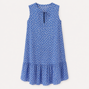 Daisy Hartwell | Elegant Breathable Sleeveless Dress with Tie Neckline
