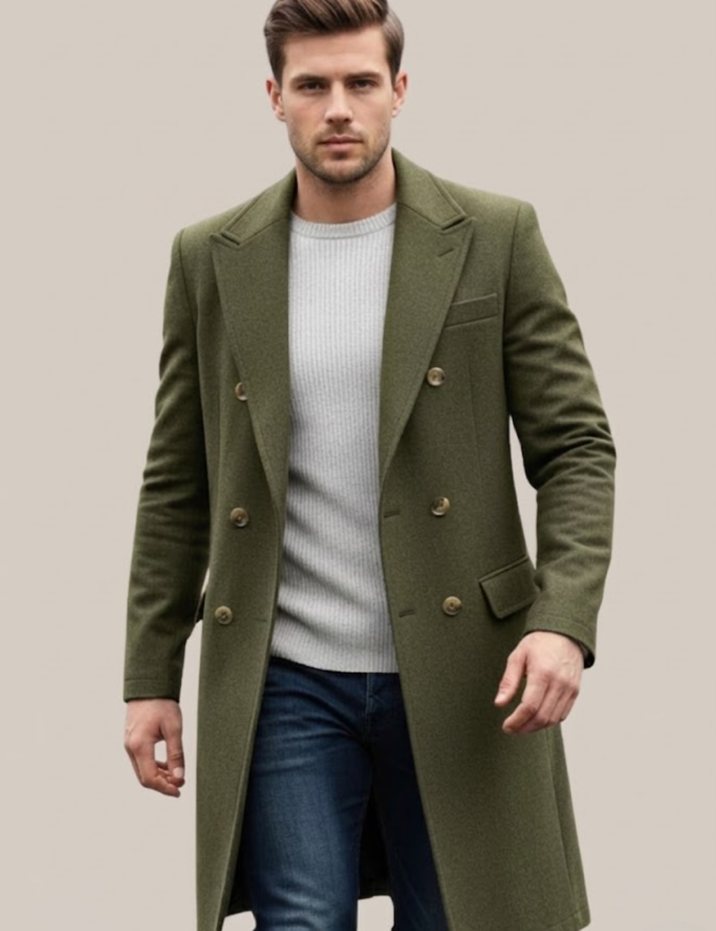 Dominic Fairmont | Luxury Tailored Coat For Men