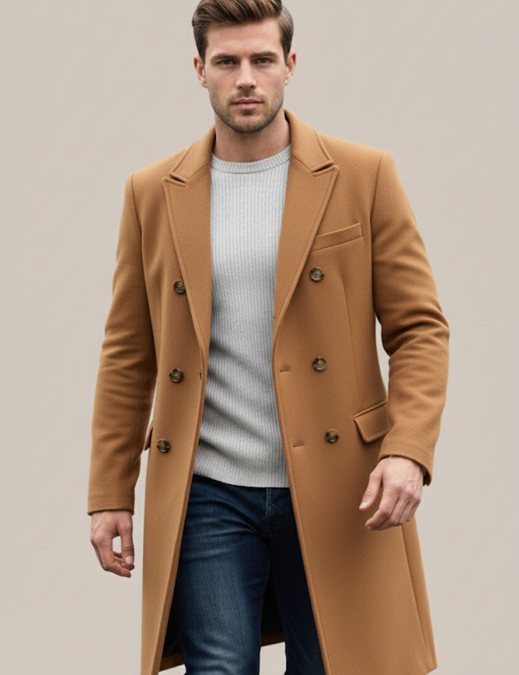 Dominic Fairmont | Luxury Tailored Coat For Men