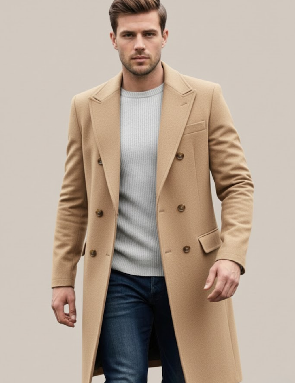 Dominic Fairmont | Luxury Tailored Coat For Men