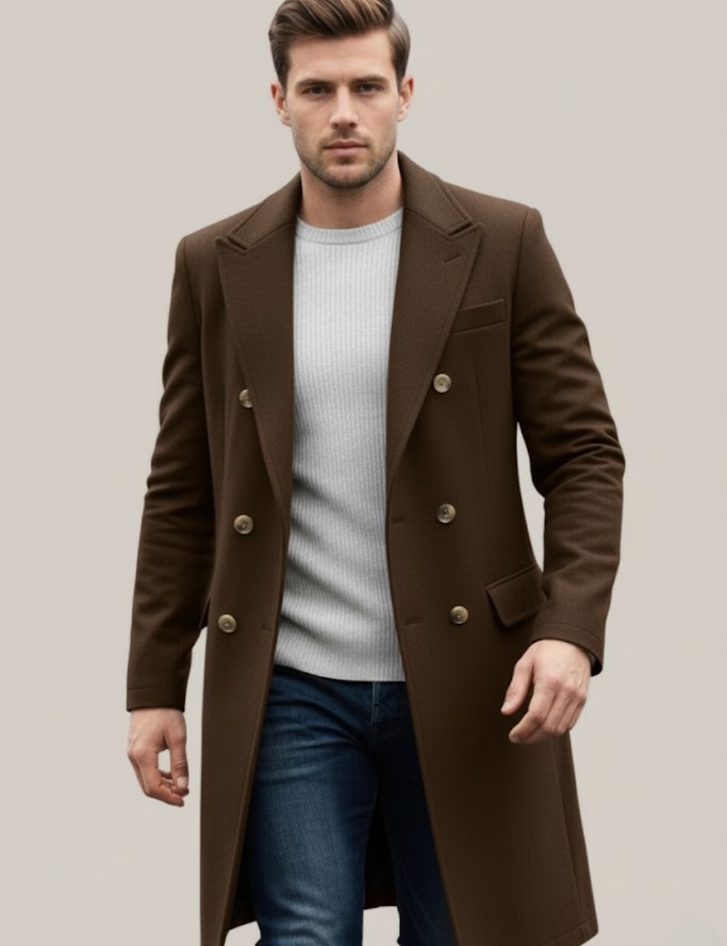 Dominic Fairmont | Luxury Tailored Coat For Men