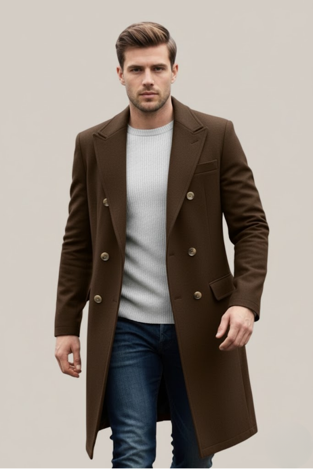Dominic Fairmont | Luxury Tailored Coat For Men