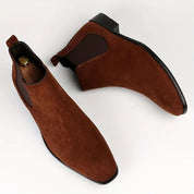 Dominic Moreau | Men’s Suede Chelsea Boots