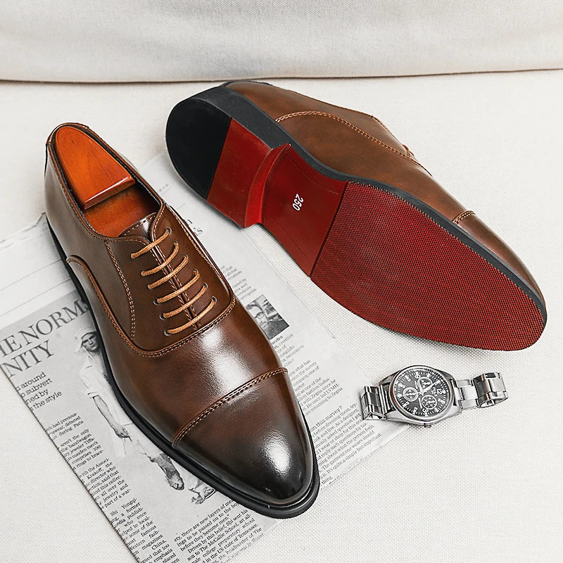Edward Sinclair | Leather Oxford Shoes For Men
