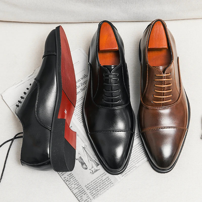 Edward Sinclair | Leather Oxford Shoes For Men