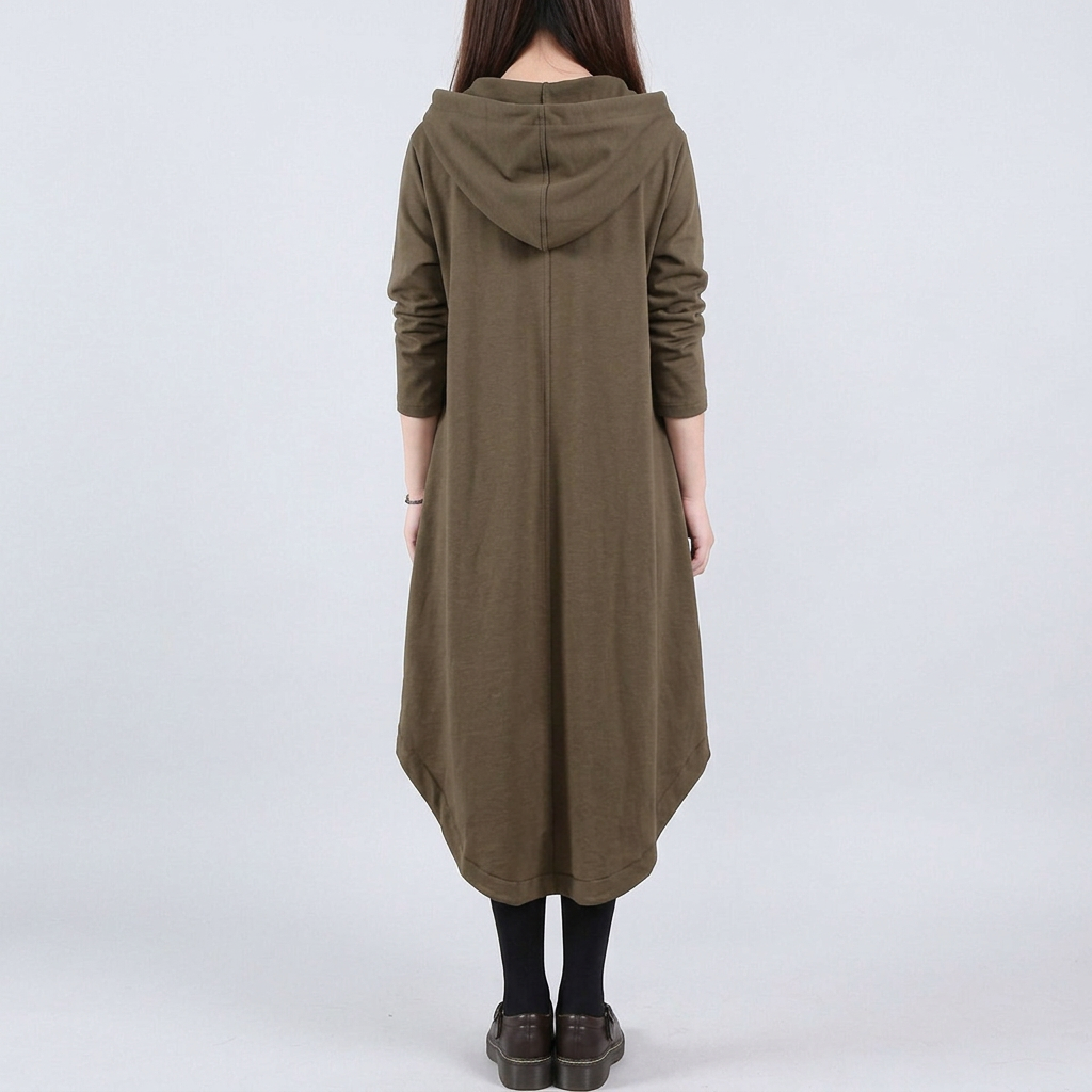 Poppy Ainsworth | Relaxed Hooded Maxi Dress